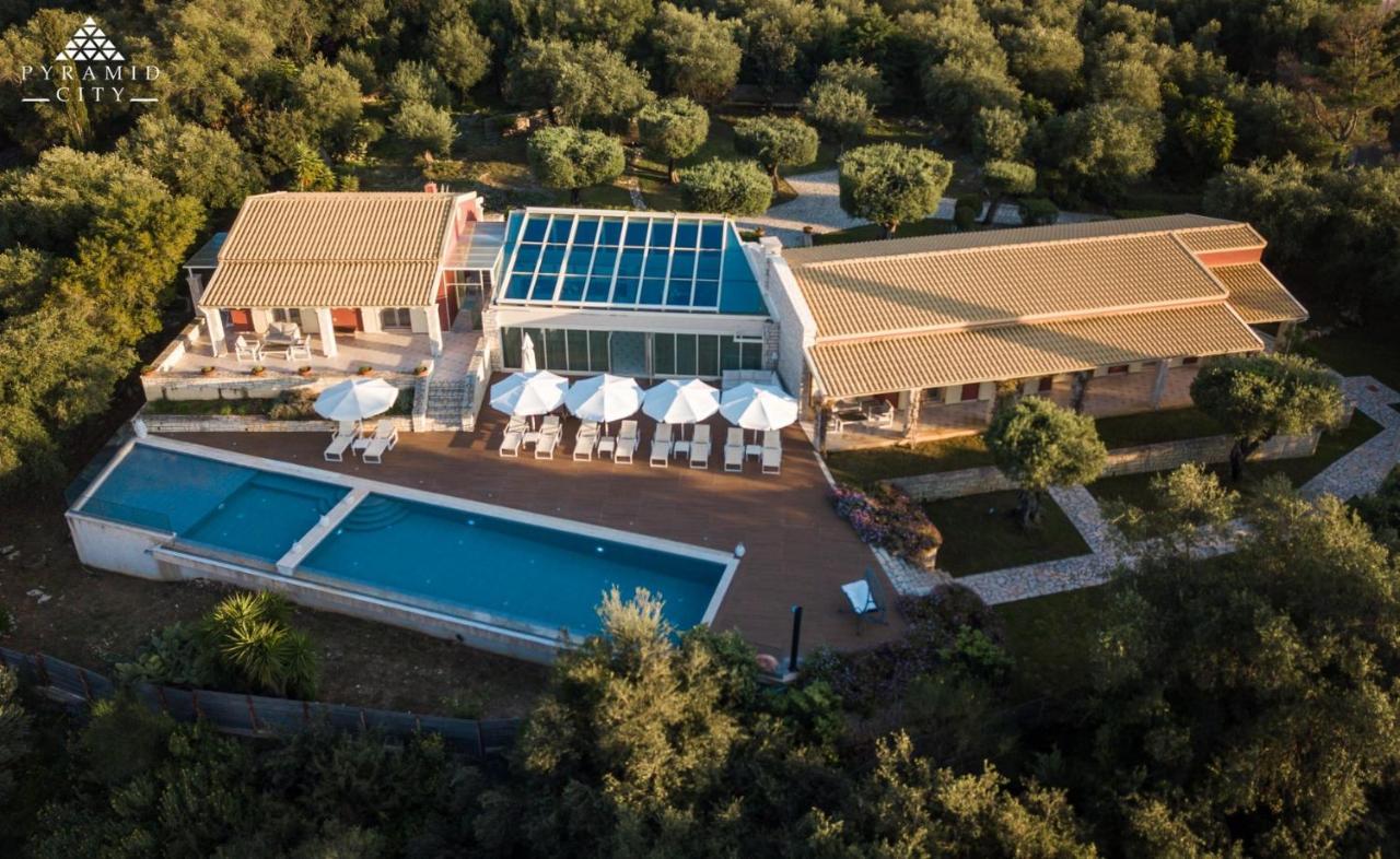 Luxury Villa Aphrodite Agios Spyridon  Bagian luar foto
