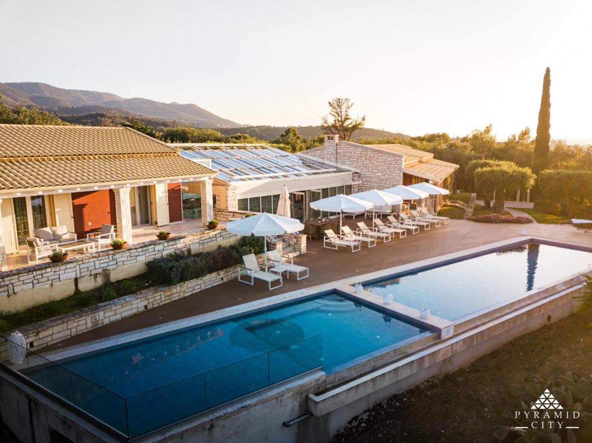 Luxury Villa Aphrodite Agios Spyridon  Bagian luar foto